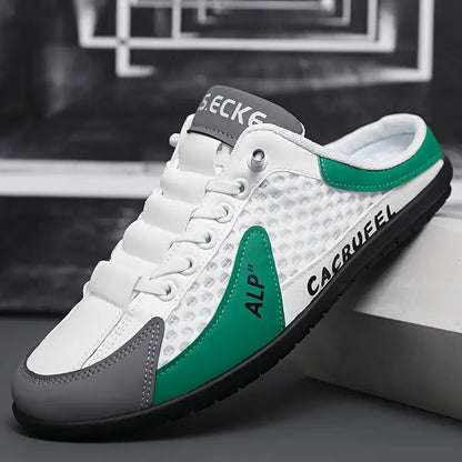 Zapatillas de deporte ligeras con espalda abierta para hombre