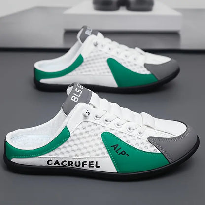 Zapatillas de deporte ligeras con espalda abierta para hombre